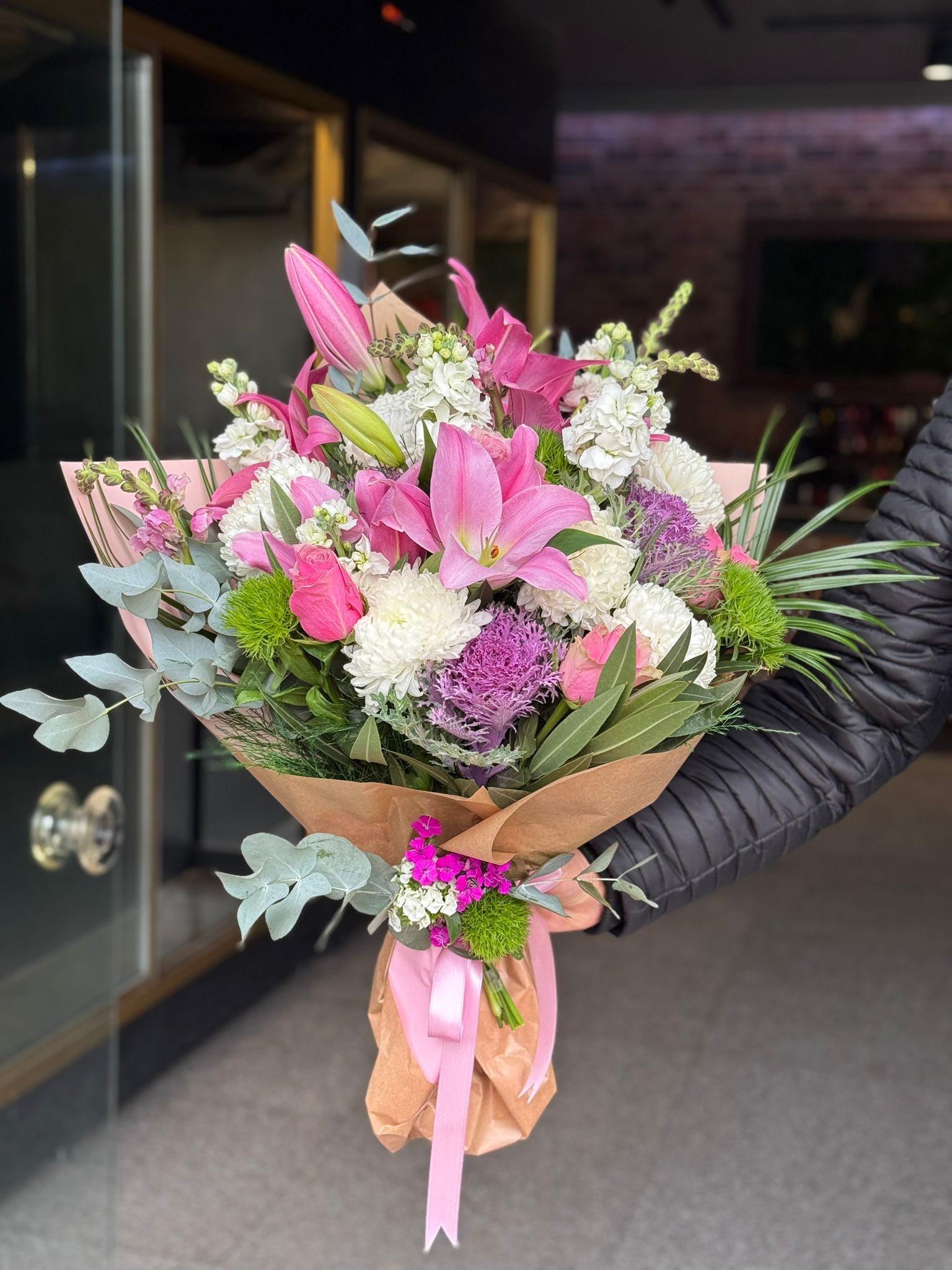 Deluxe Renkli Çiçek Buketi