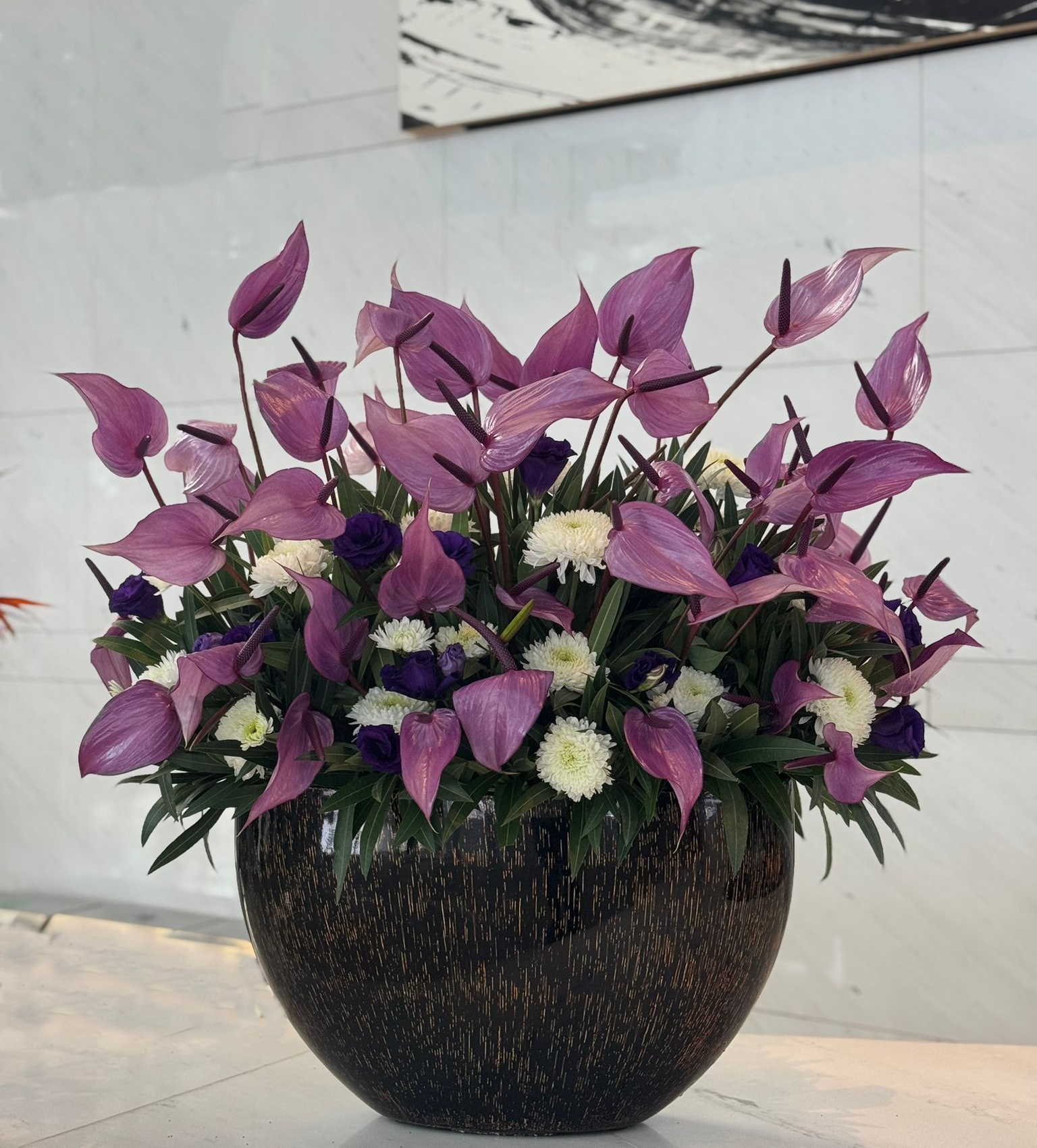 Eflatun antoryum vip aranjman